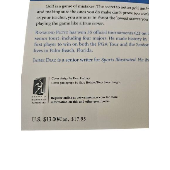 The elements of scoring by Raymond Floyd Simon & Schuster isbn 9780684864020 - Picture 6 of 6
